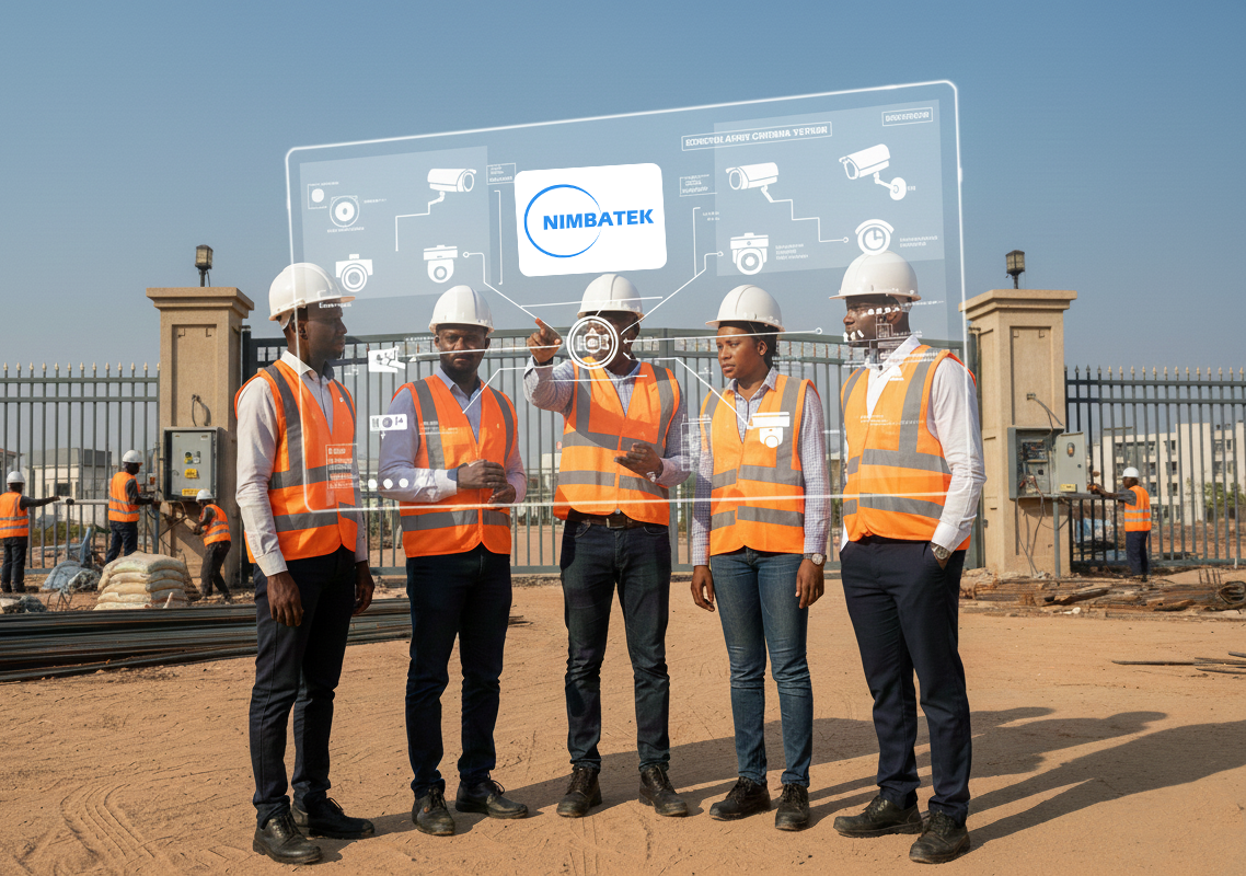 Système de sécurité électronique NimbaTek - Portail automatique et vidéosurveillance